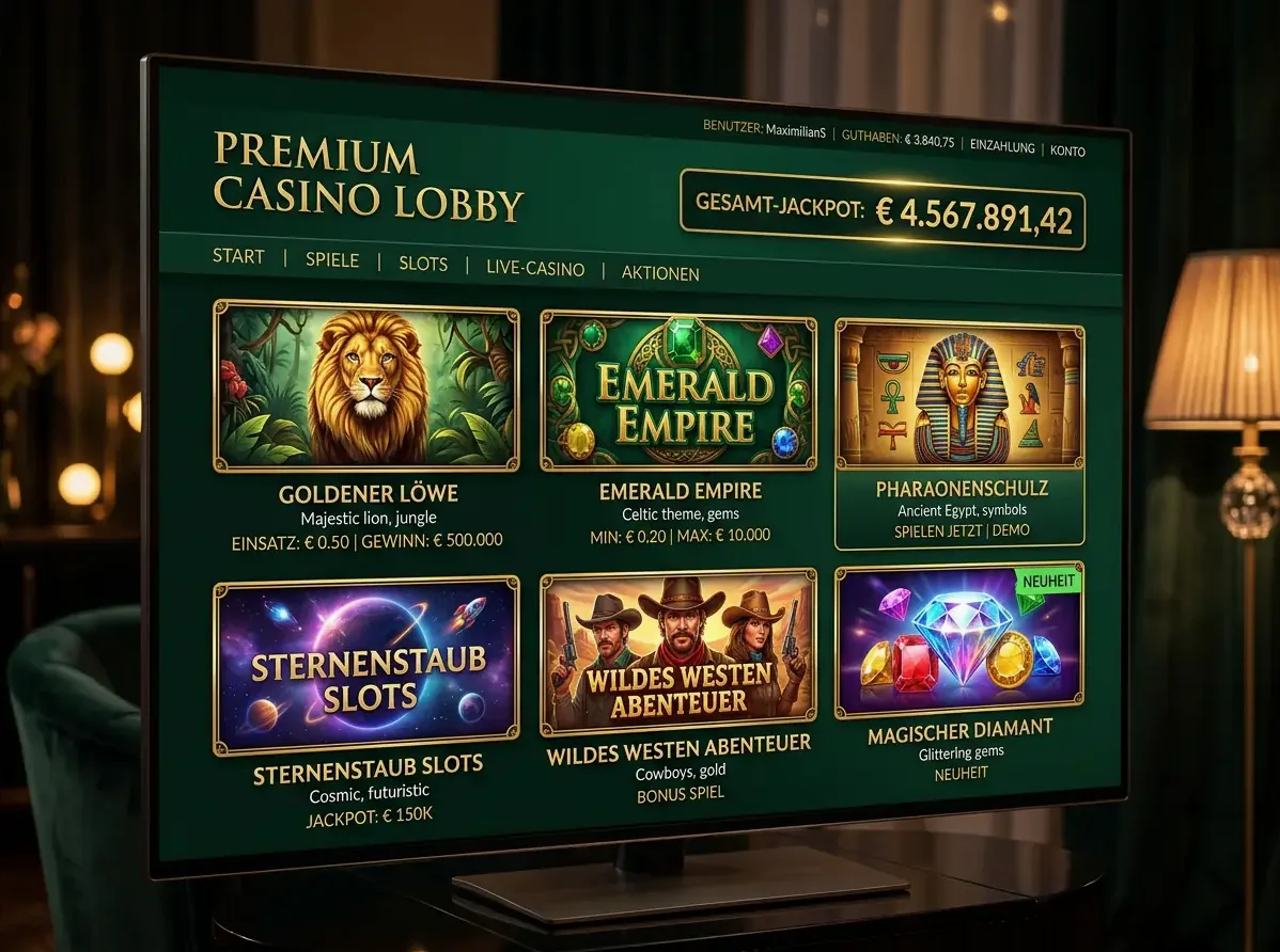 Spinhub: aktuelle Spiele auf einen Blick